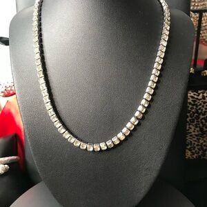 VINTAGE TENNIS CHOKER NECKLACE